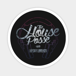 Heavy Grunge Red Headphone (The House Posse) Magnet